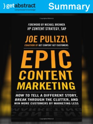 cover image of Epic Content Marketing (Summary)